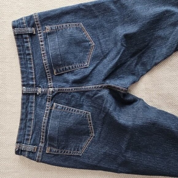 Dots Jeans Women's Size 12 Regular (W34xL28) Tapered Leg Stretch Dark Wash Blue - Picture 12 of 16